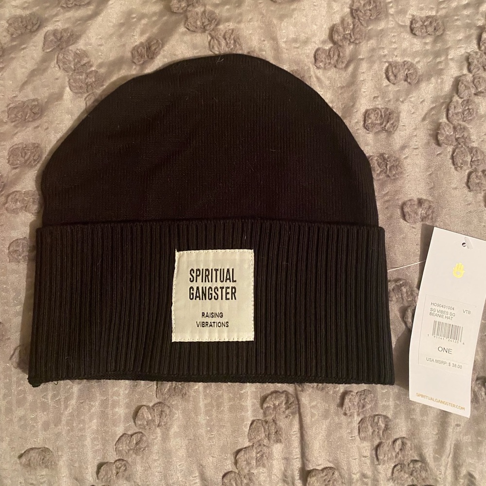 Spiritual Gangster Beanie NWOT